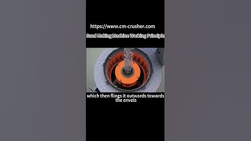 Sand making machine working principle