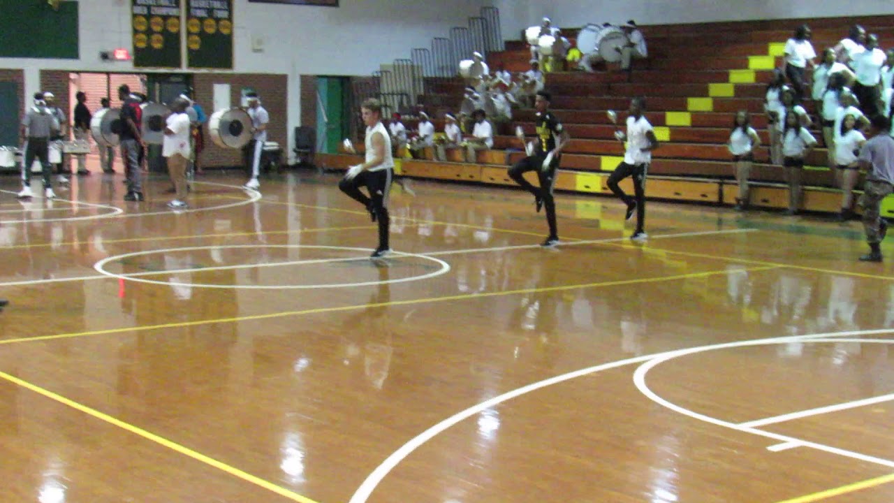 Jefferson Davis Vols Drum Majors 2019 JD Auxiliary Tryouts YouTube