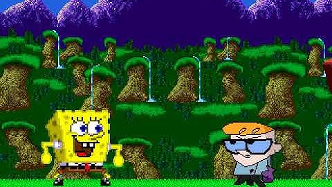 MUGEN Request: Spongebob V2 Vs Dexter