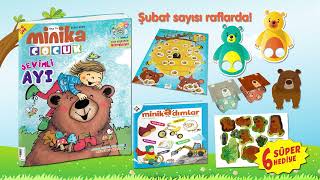 Minikaçocuk Şubat 2023 Sayısı Bayilerde Sevimli Ayılarla Gülümsüyoruz Birlikte...
