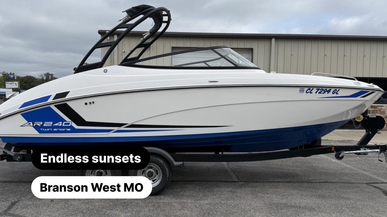 Consigned 2018 Yamaha Boat AR240 Branson West MO C31L718