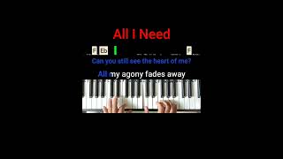 All I Need (Within Temptation) piano  cover song