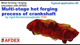 Crankshaft Hot Forging Simulation | #AFDEX Net Worth