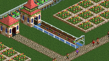 This tiny queue line fits 65136 guests