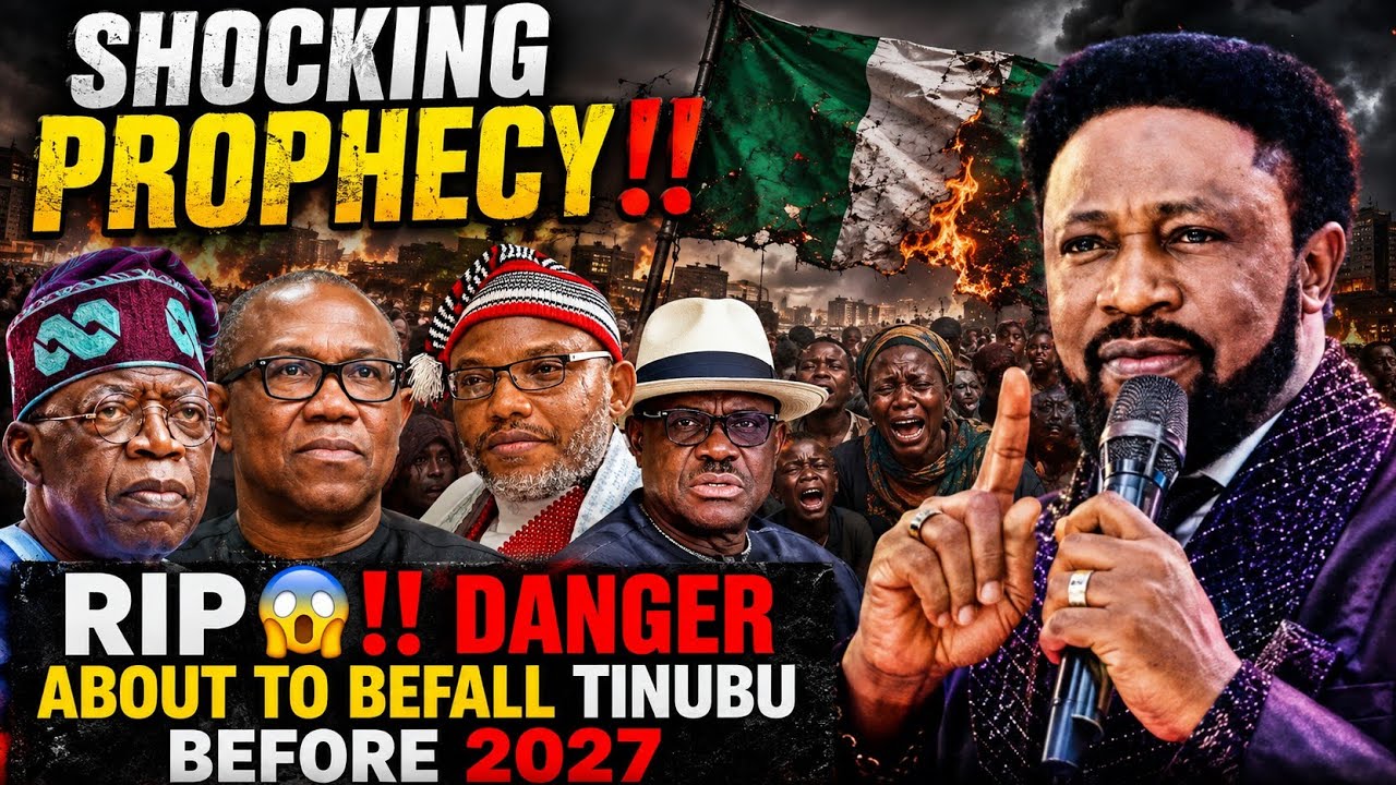 RIP‼️😱 I SEE DANGER ON TINUBU BEFORE 2027 ELECTION  -Prophecy by Joshua Iginla