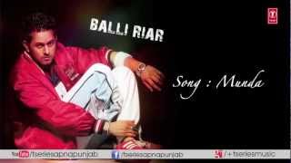 Just when you thought you've heard it all, along comes an artist with
the power and vitality to steer music in a new direction " balli riar
". is back ...