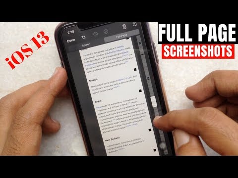 How To Take Full Page Screenshots In iOS 13 (Scrolling Screenshot)