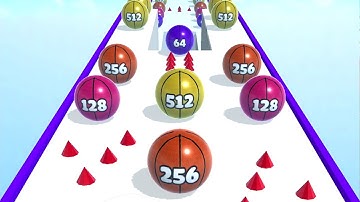 Ball Merge 2048 - All Levels Ball Gameplay Android, iOS ( Level 2213 - 2222 )