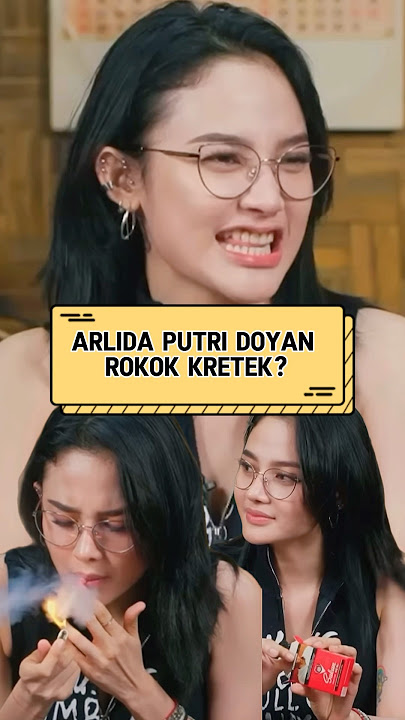 Arlida Putri doyan rokok kretek? #arlidaputri #shorts