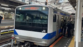 常磐線E531系K410上野駅発車