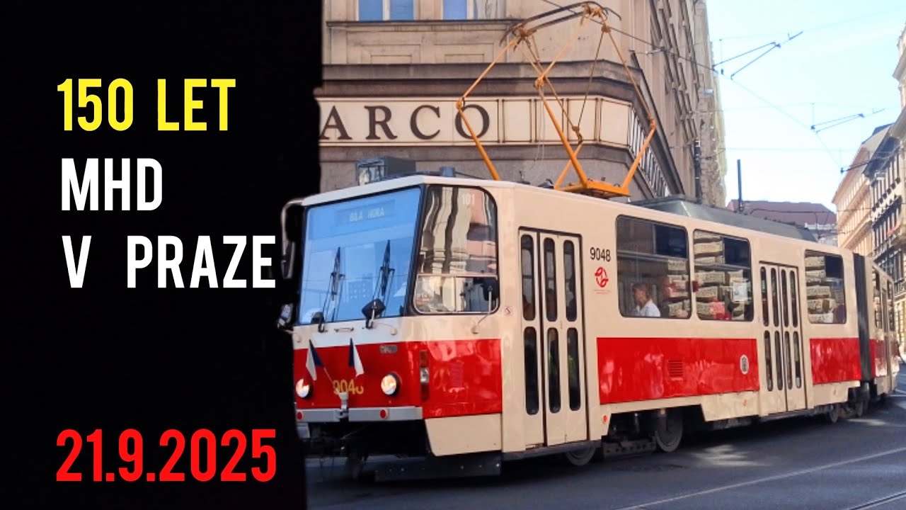 150 LET MHD V PRAZE - PRŮVOD TRAMVAJÍ