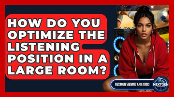 How Do You Optimize The Listening Position In A Large Room? - NextGen Viewing and Audio