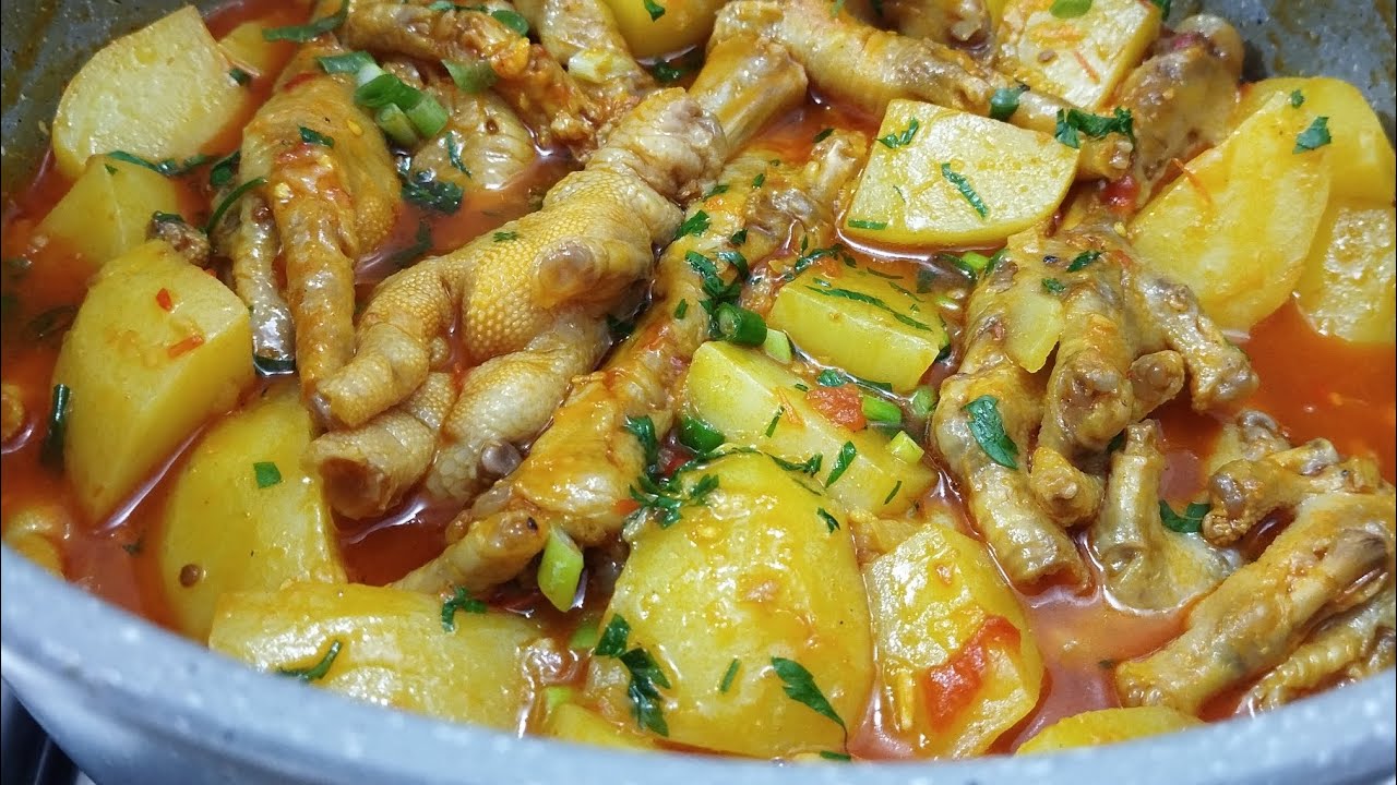 PÉ DE GALINHA |delicioso e riquíssimo em colágeno para pele 