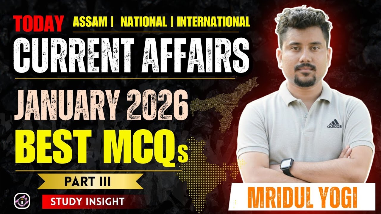 Current Affairs Today by Yogi Sir | Part 3