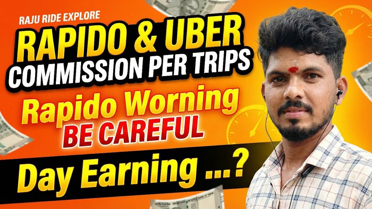 Raju Rode Rapido and uberCommissions | Raju Ride Explore - YouTube