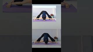 Try this easiest pose#yoga #flexibility #shortsfeed #challenge