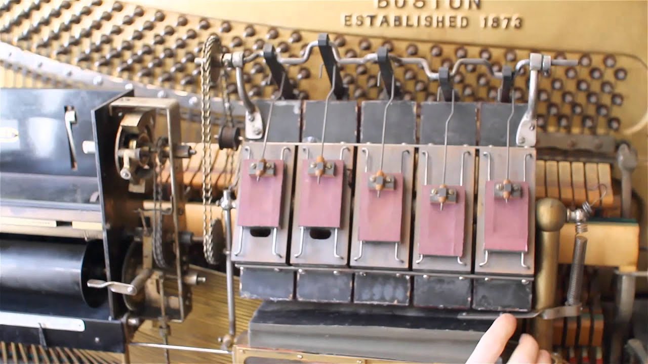 Player Piano Mechanism YouTube