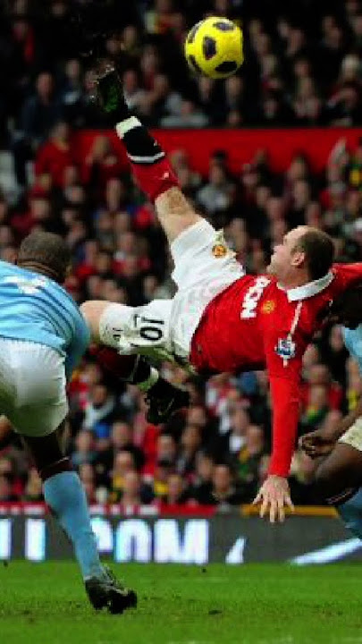 Wayne Rooney s i conic  Bicycle kick vs Man city 2011 #edit
