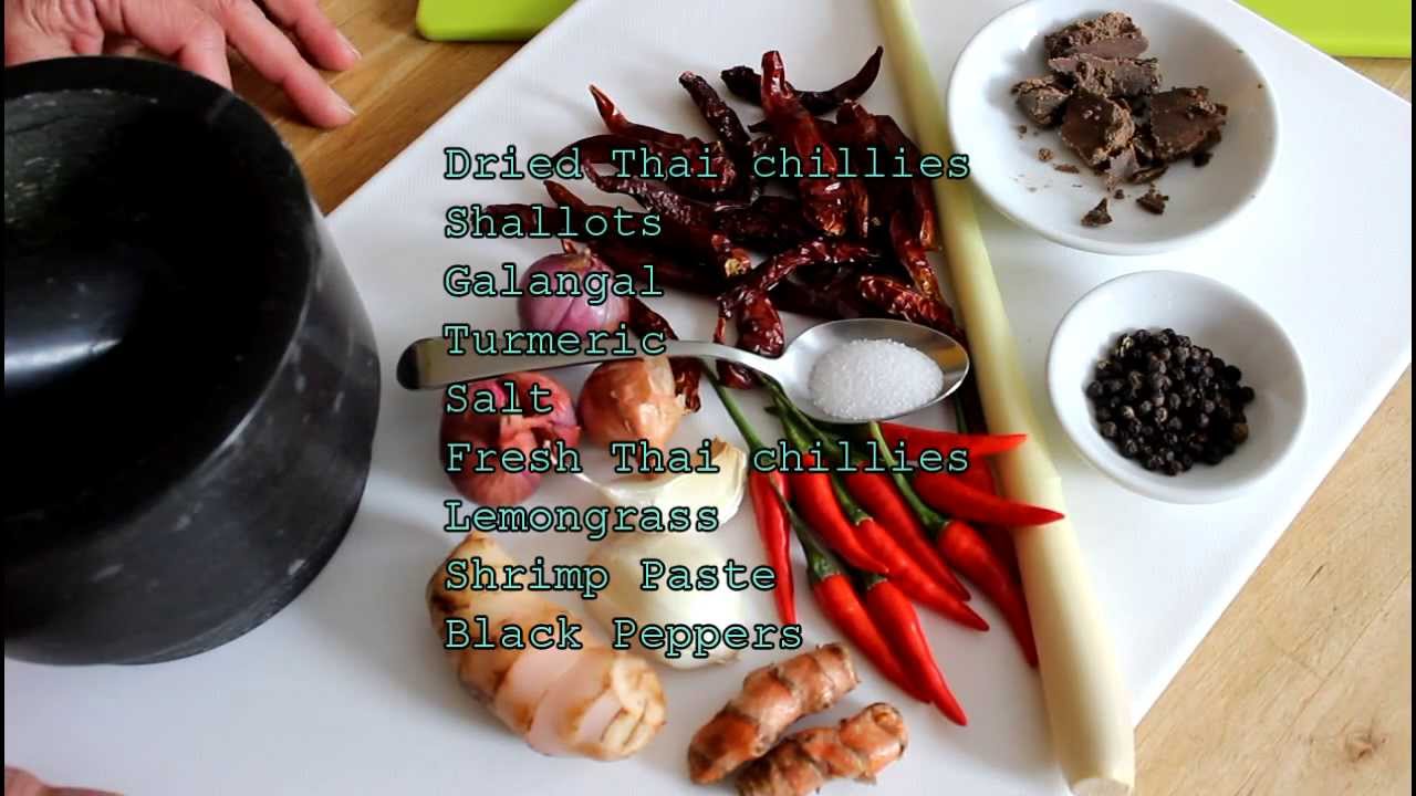 Southern Thai Curry Paste