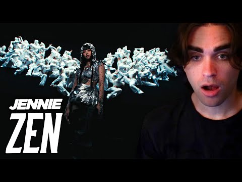 Singer Reacts to JENNIE "ZEN" M/V