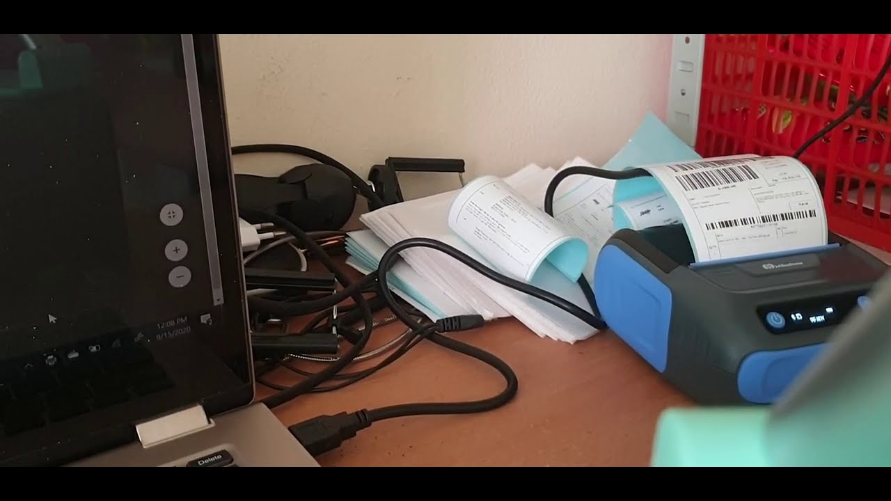 MHT-P29L paper setup to print marketplace order directly from web browser