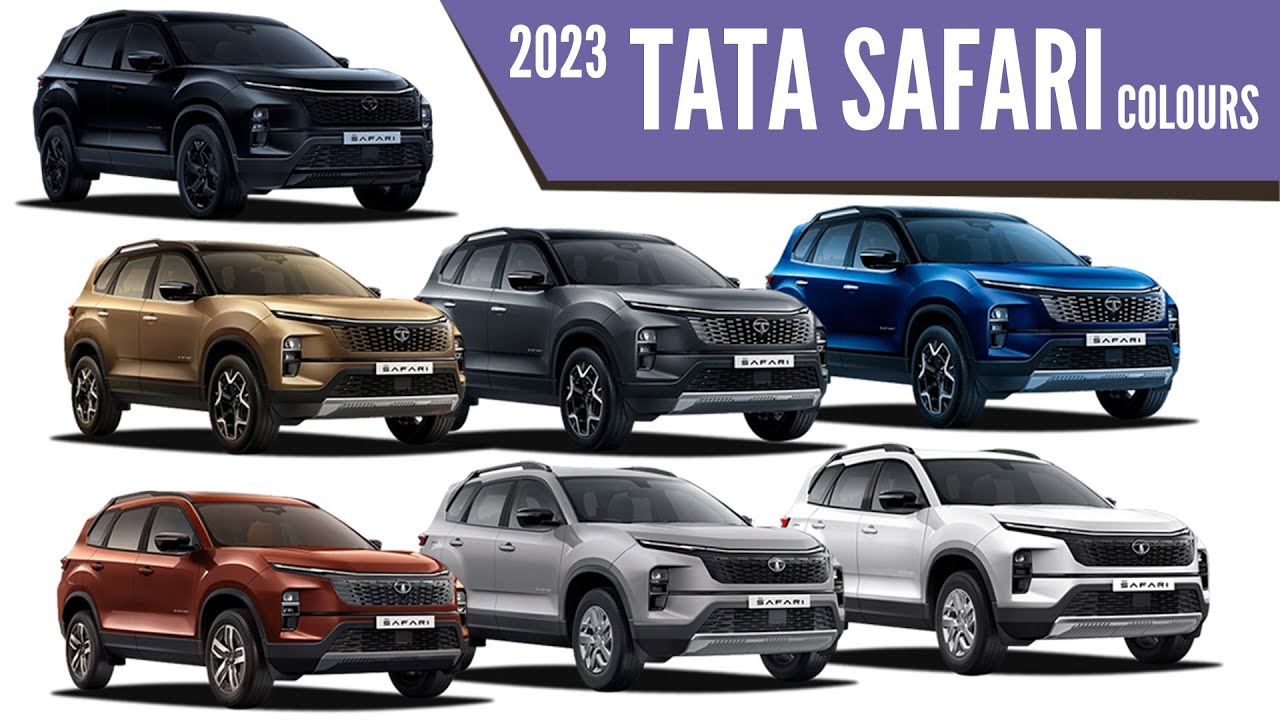 2023 Tata Safari All Color Options Images AUTOBICS YouTube 2023-tata-safari-all-color-options-images-autobics-youtube