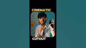 Day-4 Cinematic Cutout Effect #shotrs  #youtubeshorts #editing #capcut