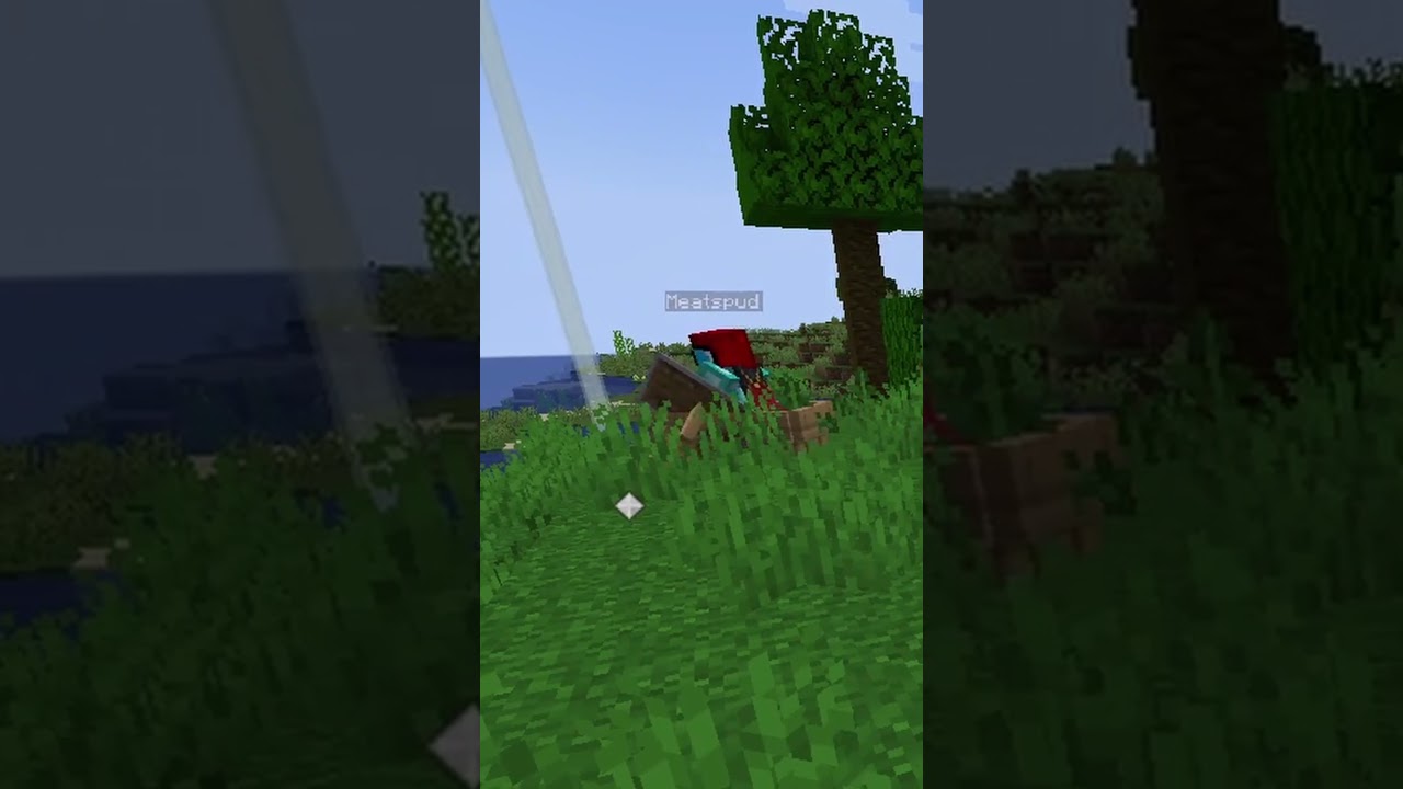 【Minecraft】Is that a boat... ON THE LAND!? #shorts