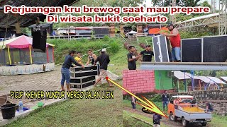 Perjuangan Kru Brewog Saat Prepare Di Bukit Soehartopickup Kliwir Gak Kuat Naik