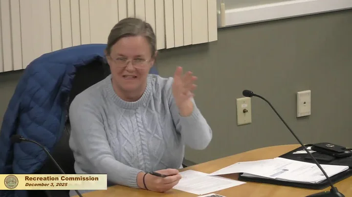 Recreation Commission - December 3, 2025