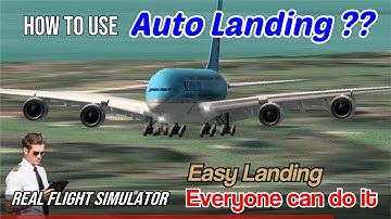 AUTO LANDING (TUTORIAL) RFS Real Flight Simulator