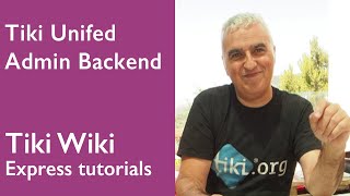 Tiki new Unified Admin Backend