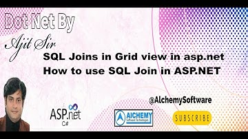 SQL Joins in Grid view in asp.net | How to use SQL Join in ASP.NET