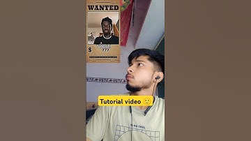 Tutorial wanted filter 💀 #money #wanted #filter #tutorial #shorts