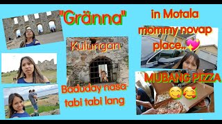 SWEDEN/ THE WHOLE STORY OF DRIVING TO GRÄNA AND MOTALA, mommy novap place..