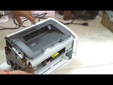 How to disassemble Printer HP Laser Jet Pro M12series -M12a