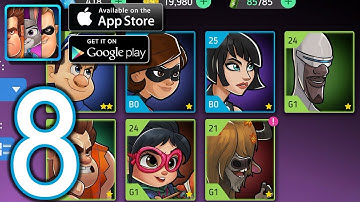 Disney Heroes Battle Mode Android iOS Walkthrough - Part 8 - CH2 ELITE, Ch4 Buried Line