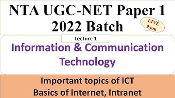 ICT   - Lecture Series with MCQ