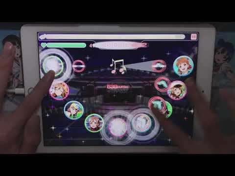 【スクフェス】 青空Jumping Heart [スイング MASTER] FULL COMBO (特技OFF/手元)