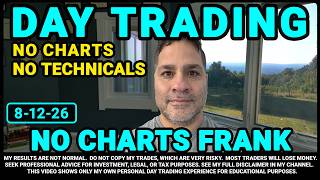 Day Trading NO CHARTS & NO TECHNICALS - Using ONLY Scanner & the Tape - August 12, 2026