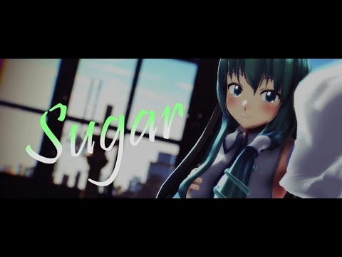 【カメラ配布】東風谷早苗でSugar【東方MMD】