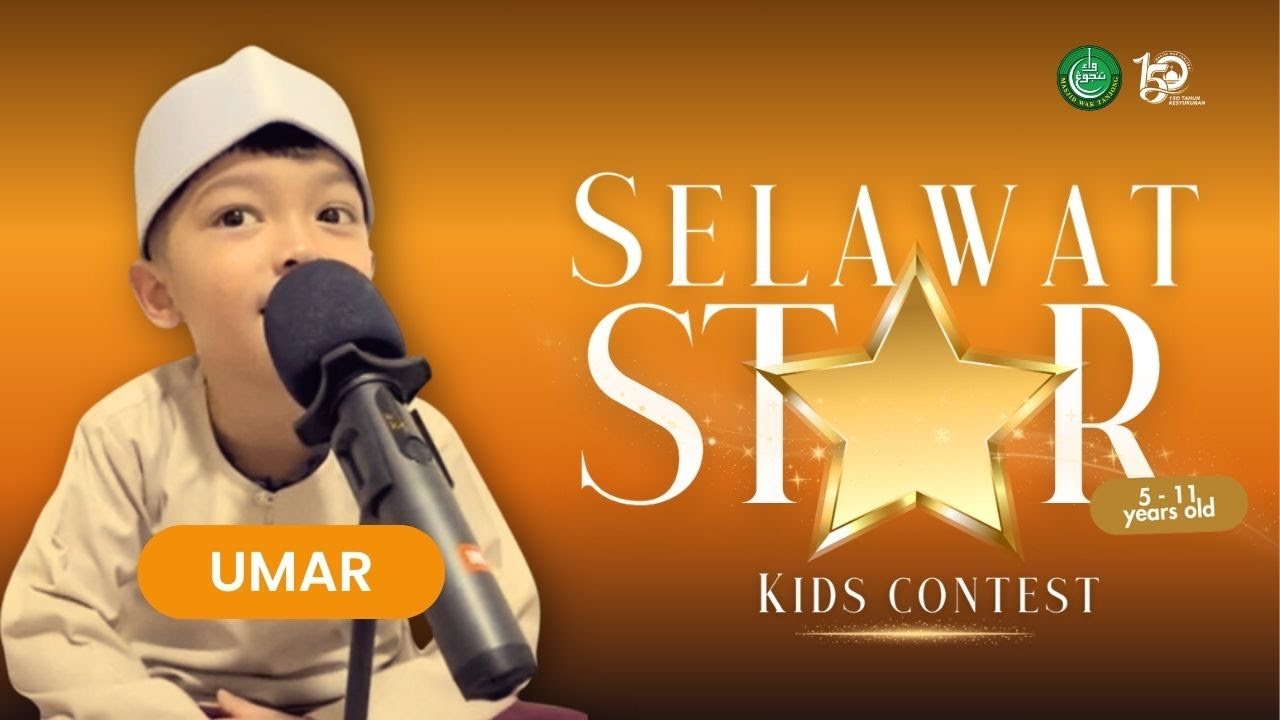 Selawat Kids Star Contest 🌟 - Umar - YouTube