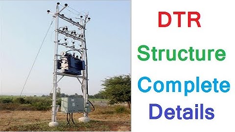 Dtr structure complete details II H type transformer II Pole mounted transformer