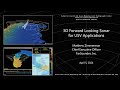 3D Forward Looking Sonar for USV Applications