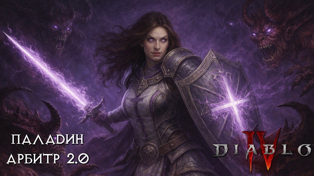 Паладин арбитр сезон 11 Diablo IV
