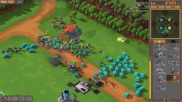 8-Bit Armies-Renegades+Insane AI VS 2 Insane AI "[4P] Backslide"