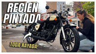 COMO CUIDAR UNA MOTO RECIEN PINTADA Y QUÉ NO HACER.