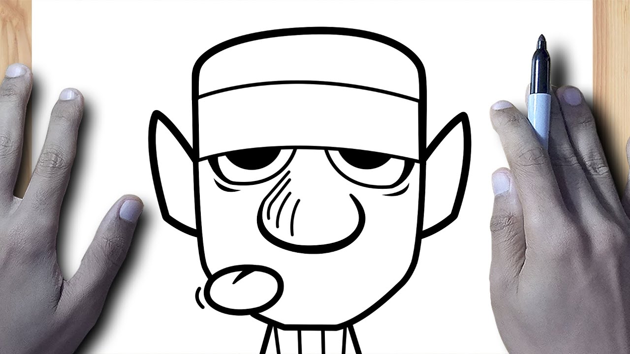 COMO DIBUJAR EL EMOTE DEL DUENDE - CLASH ROYALE - YouTube como-dibujar-el-emote-del-duende-clash-royale-youtube