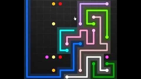 flow game facebook - jumbo pack level 135 Connect the dots