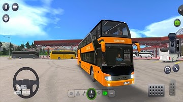 New Setra Double Decker Bus Drive - Bus Simulator Ultimate Gameplay